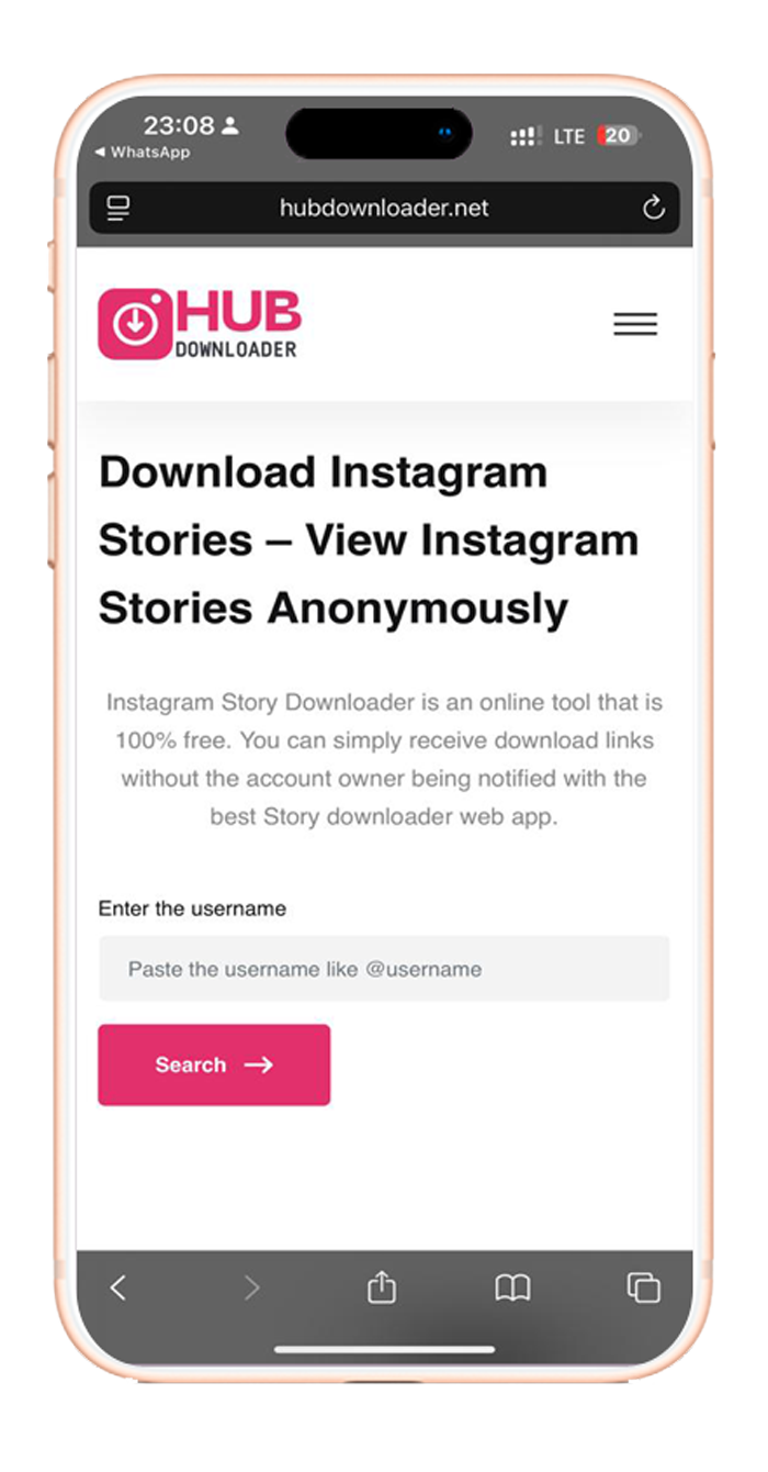 Download Instagram Stories